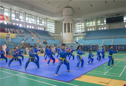 TP. Thái Nguyên: Bắt đầu thi đấu các giải võ thuật thuộc Đại hội Thể dục thể thao