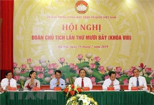 1.300 đại biểu tham dự Đại hội Mặt trận Tổ quốc Việt Nam khóa IX
