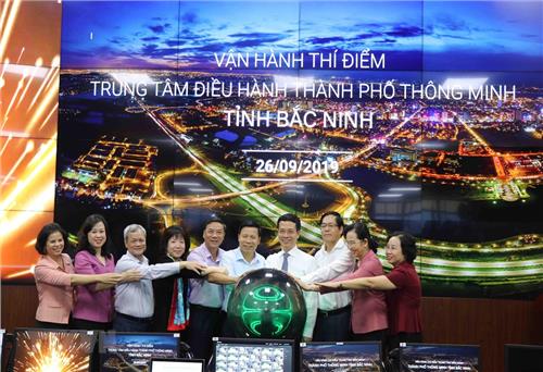 Vận hành thí điểm trung tâm điều hành thành phố thông minh Bắc Ninh