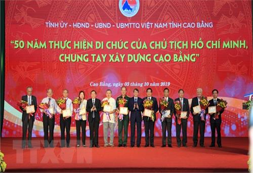 Phó Thủ tướng dự Lễ kỷ niệm 520 năm thành lập tỉnh Cao Bằng