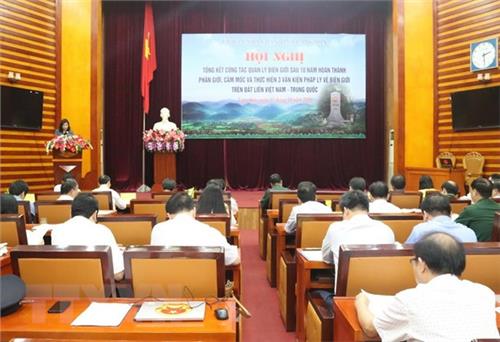 Lạng Sơn: Tổng kết 10 năm hoàn thành công tác phân giới Việt-Trung