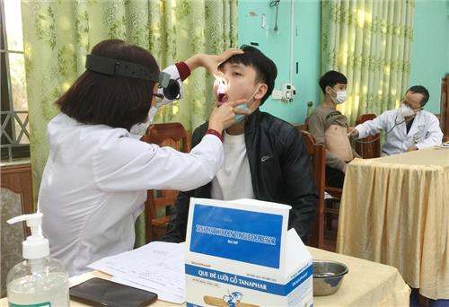 Phú Bình: Số thanh niên đạt sức khoẻ để nhập ngũ tăng 10%