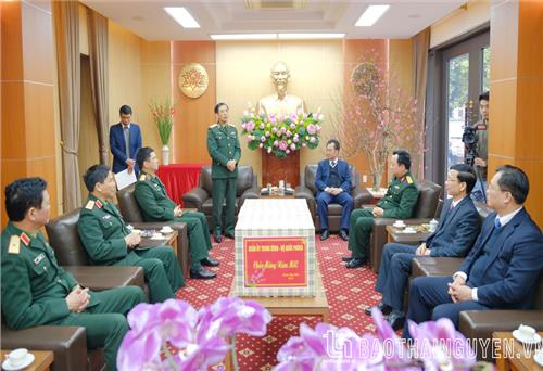 Đại tướng Phan Văn Giang thăm và làm việc tại Thái Nguyên