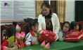 Trường Tiểu học Trưng Vương tặng 28 suất quà Tết cho học sinh có hoàn cảnh khó khăn.