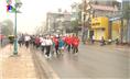 UBND phường Quang Trung tổ chức lễ phát động ngày chạy Olympic vì sức khỏe toàn dân.