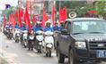 Đoàn phường Chùa Hang: Diễu hành cổ động, tuyên truyền nhân 43 năm ngày giải phóng miền Nam 30/4 và Quốc tế lao động 1/5.