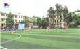 Giao lưu bóng đá giữa Hội doanh nghiệp phường Quang Trung và Bệnh viện Trường Đại học Y dược Thái Nguyên.