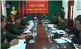 Đảng ủy Quân sự thành phố Thái Nguyên họp phiên cuối năm.