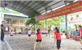 Công đoàn Trường Mầm non 19/5 thành phố Thái Nguyên tổ chức giải giao lưu bóng chuyền hơi.