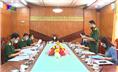 Đồng chí Bí thư Thành ủy Thái Nguyên làm việc với Đảng ủy Quân sự Tỉnh về tổ chức đại hội điểm Đảng bộ quân sự thành phố Thái Nguyên.