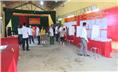 Kiểm tra công tác trang trí khánh tiết, chuẩn bị bầu cử tại một số điểm bầu cử trên địa bàn thành phố Thái Nguyên.