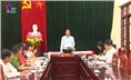 Bí thư Thành ủy làm việc với Đảng ủy phường Cam Giá.