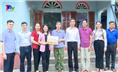 Lãnh đạo thành phố Thái Nguyên thăm, hỗ trợ gia đình bị thiệt hại do thiên tai.