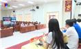 Những người ứng cử Đại biểu HĐND thành phố Thái Nguyên khóa XIX tại đơn vị bầu cử số 7 tiếp xúc cử tri.