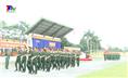 Lãnh đạo thành phố Thái Nguyên dự lễ tuyên thệ chiến sỹ mới năm 2022.