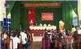 Đại biểu HĐND tỉnh và thành phố Thái Nguyên tiếp xúc cử tri xã Huống Thượng
