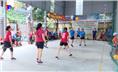 Hội người cao tuổi phường Quang Trung tổ chức Giao lưu bóng chuyền hơi.