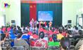 Hội LHPN xã Phúc Xuân tổ chức chương trình giao lưu văn nghệ.