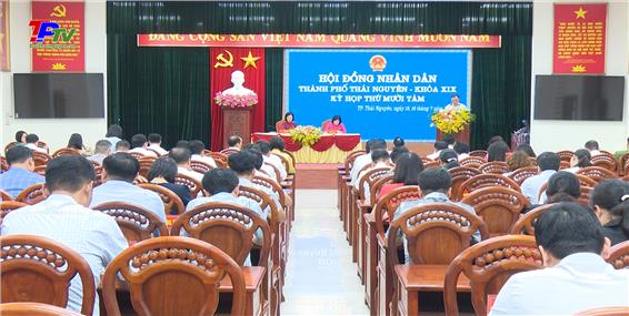 Kỳ họp thứ 18 HĐND TP Thái Nguyên khóa XIX thành công tốt đẹp