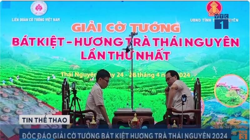 Độc đáo giải Cờ tướng Bát Kiệt Hương Trà Thái Nguyên 2024