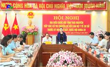 Đại biểu Quốc hội tỉnh Thái Nguyên, Tiếp xúc cử tri chuyên đề với cán bộ y tế cơ sở Thái Nguyên.