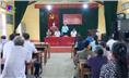 Đồng chí Chủ tịch UBND TP Thái Nguyên đối thoại với nhân dân xóm Huống Trung