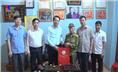 Đồng chí Bí thư Thành ủy Thái Nguyên: Thăm, tặng quà các chiến sĩ Điện Biên phường Phan Đình Phùng.