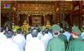 Đồng chí Trưởng Ban tổ chức Trung ương dâng hương tưởng niệm các Anh hùng liệt sĩ tại Thái Nguyên.