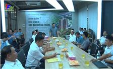Đoàn công tác của Tỉnh ủy nắm bắt tình hình thực hiện công tác dân vận tại Dự án xây dựng hạ tầng Cụm công nghiệp Sơn Cẩm I.