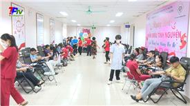 Hội Chữ thập đỏ thành phố Thái Nguyên tổ chức chương trình hiến máu tình nguyện 