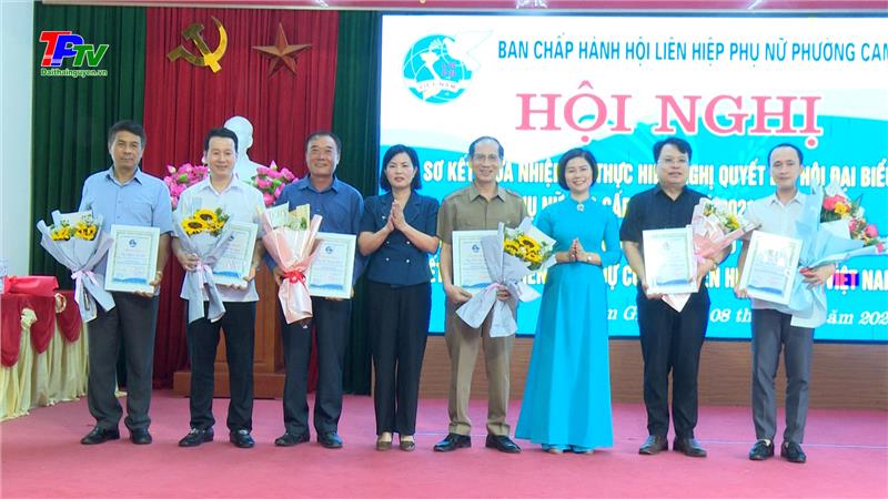 Hội LHPN phường Cam Giá: Sơ kết giữa nhiệm kỳ 2021 - 2026.
