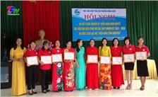 Hội LHPN phường Đồng Bẩm sơ kết giữa nhiệm kỳ thực hiện Nghị quyết Đại hội đại biểu Phụ nữ các cấp nhiệm kỳ 2021 - 2026.