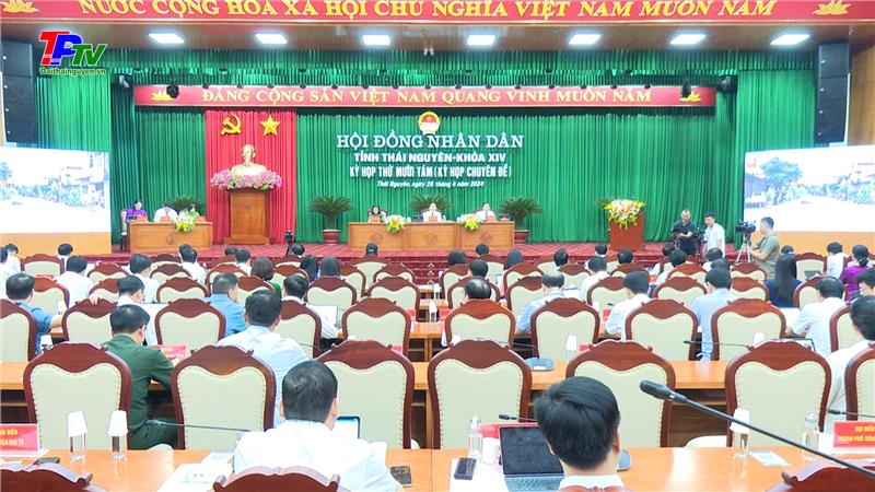 Kỳ họp thứ mười tám ( Kỳ họp chuyên đề), HĐND tỉnh Thái Nguyên khóa XIV, nhiệm kỳ 2021 - 2026: Thông qua 14 dự thảo Nghị quyết.