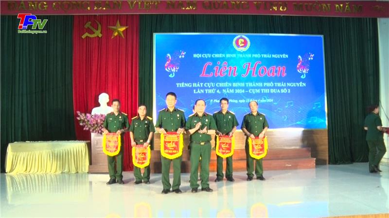 Liên hoan tiếng hát Cựu chiến binh thành phố Thái Nguyên lần thứ 4 năm 2024 - Cụm thi đua số 2.