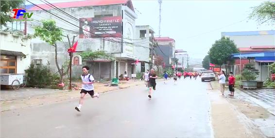 Phường Quang Trung phát động Ngày chạy Olympic vì sức khỏe toàn dân.