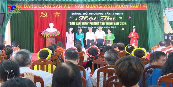 Đảng bộ phường Tân Thịnh tổ chức Hội thi 