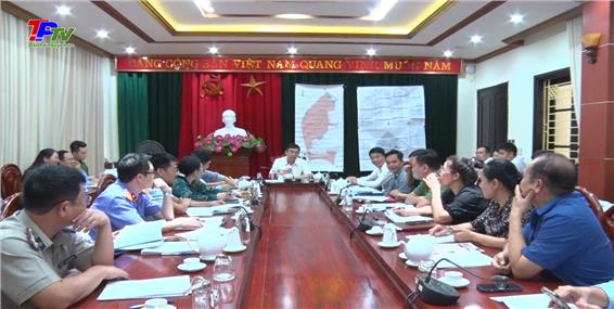 Thông qua dự thảo phương án cưỡng chế thực hiện Quyết định thu hồi đất đối với ông Lê Duy Thiện và bà Vũ Thị Hạnh.