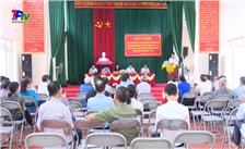 Đại biểu HĐND thành phố Thái Nguyên tiếp xúc cử tri xã Cao Ngạn trước kỳ họp thứ 18.