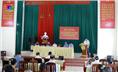 Đại biểu HĐND thành phố Thái Nguyên tiếp xúc cử tri phường Gia Sàng trước kỳ họp thứ 18.