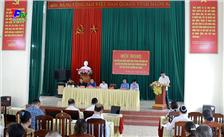Đại biểu HĐND thành phố Thái Nguyên tiếp xúc cử tri phường Gia Sàng trước kỳ họp thứ 18.