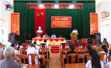Đại biểu HĐND thành phố Thái Nguyên tiếp xúc cử tri xã Linh Sơn trước kỳ họp thứ 18.